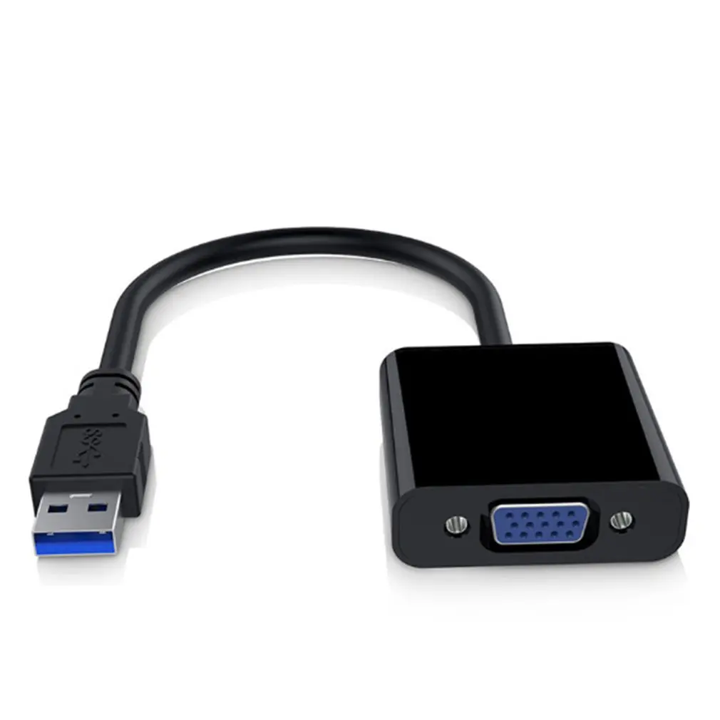 Usb в Vga конвертер проектор конверсионная линия Vga в Usb кабель для передачи данных Usb3.0 в Vga внешняя видеокарта