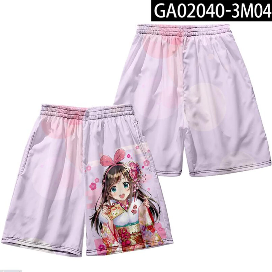 Anime Kizuna Ai Cosplay Japanese Kimono Haori Yukata Women/Men Fashion Summer Casual Cool Short Sleeve Streetwear Shirt