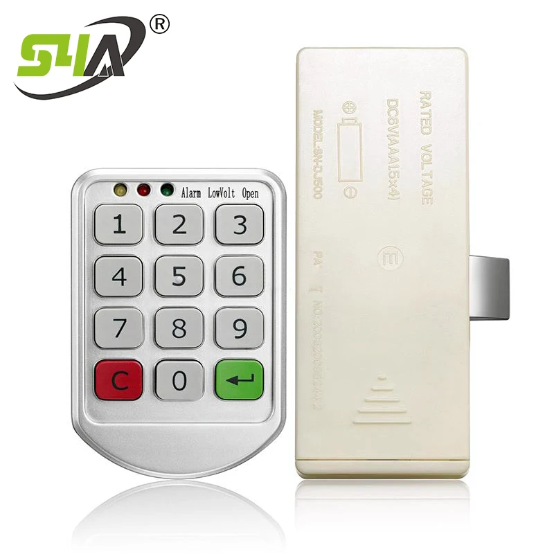 

Safety cabinet lock easy installation Password locker