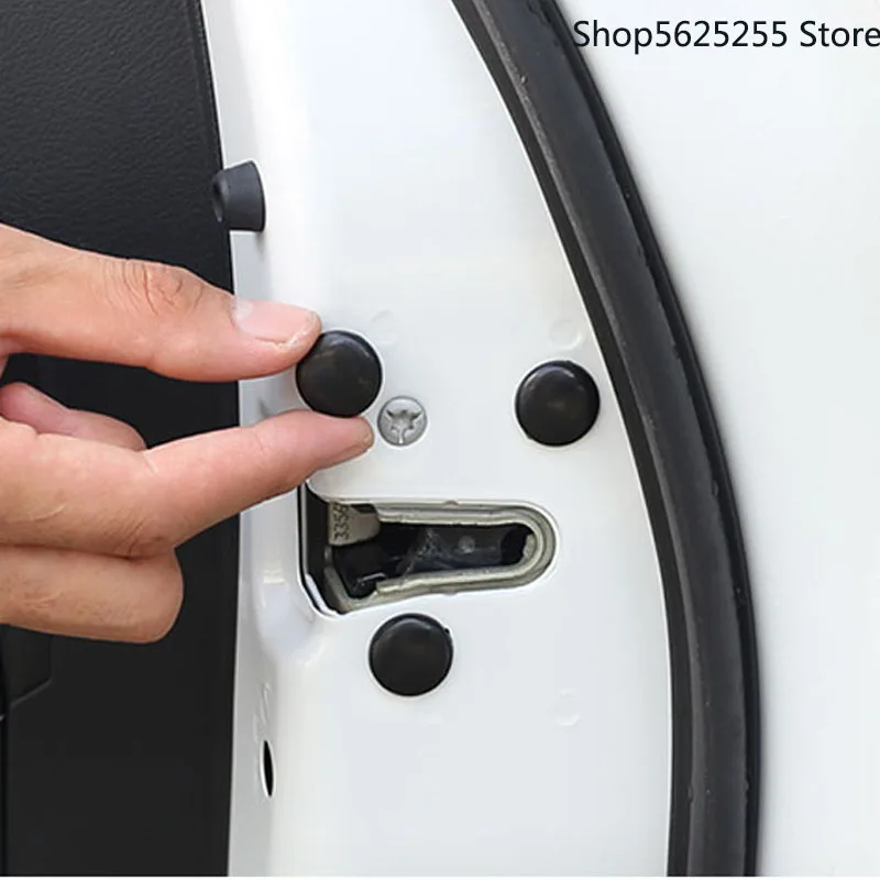 

12Pcs Car Door Screw Protection Cap waterproof Anti-embroidery Protector For Toyota Highlander 2010-2020 Car Accessories
