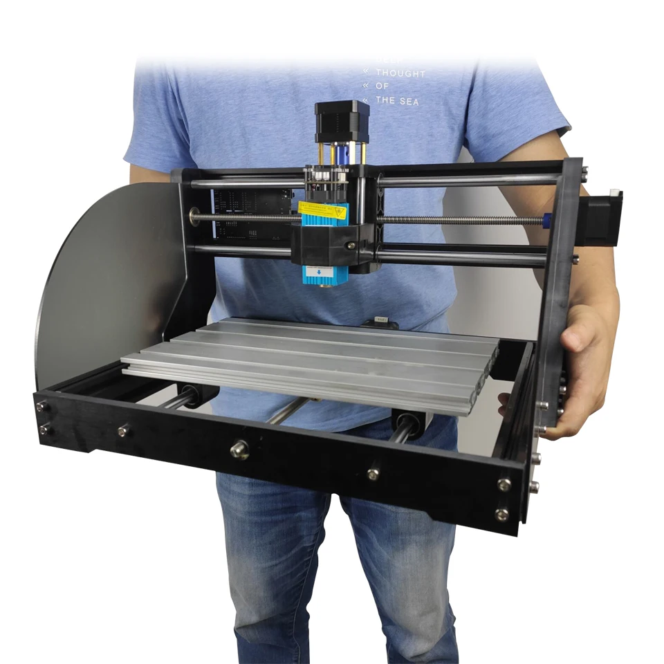 Laser Engraver 3 Axis PCB Milling Machine Wood Router CNC3018 Pro Max Laser Engraver Work Offline Bakelite Machine DIY Free