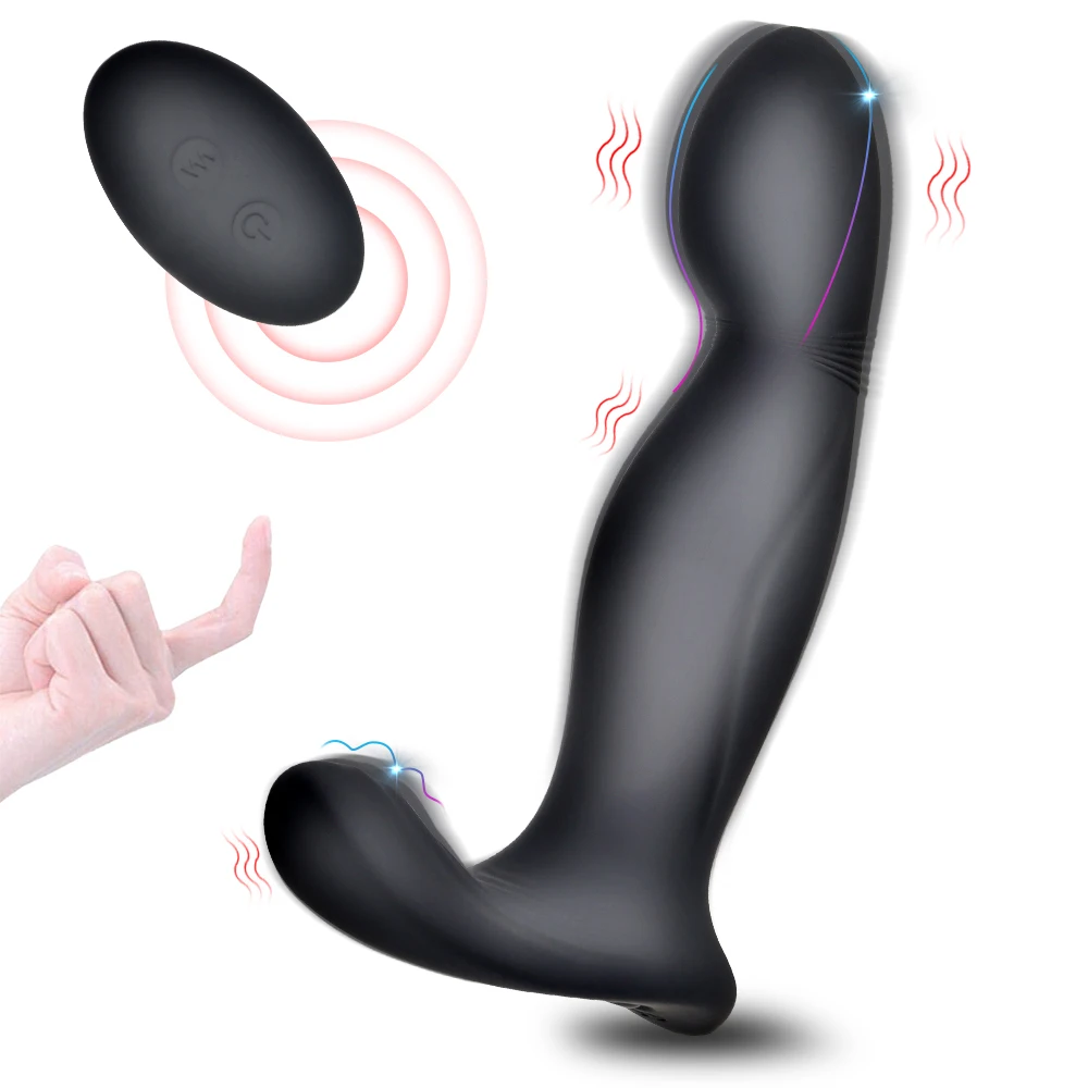 Finger Prostata Vibrator Drahtlose Fernbedienung Vagina Anal Stimulator Butt Plug Klitoris G-punkt Anal Sex Spielzeug für Männer Frauen