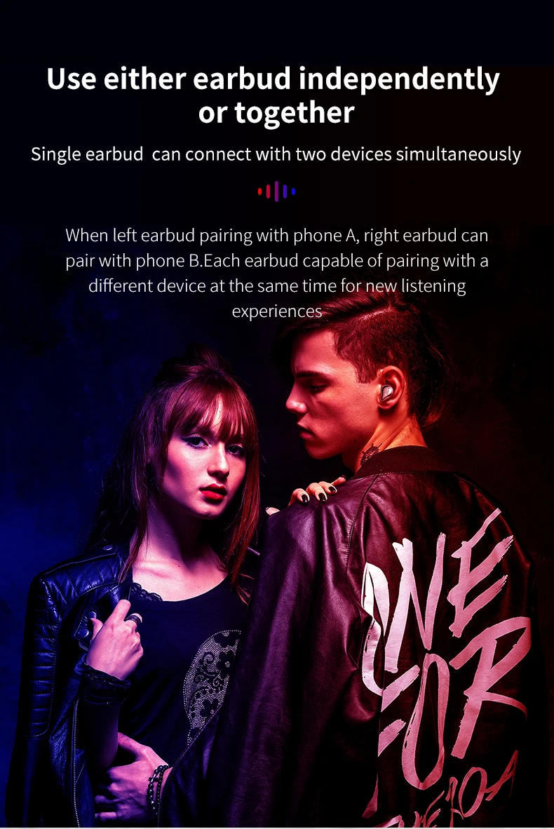 Mifo O4 Bluetooth 5,0 беспроводные наушники IP7X Мини Hifi Bluetooth наушники с умным шумоподавлением с роскошным дизайном