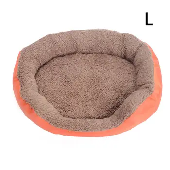

Pet Bed Round Autumn And Winter Warm Cat Dog Universal Beds Small And Medium-Sized Candy Color