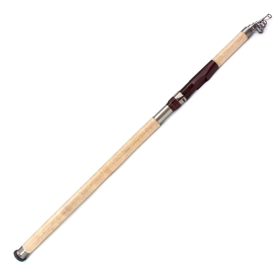 4,2 м карбоновая удлиненная прочная длинная стрела телескопическая удочка для ловли карпа с деревянной ручкой вес приманки 100 г-300 г морская большая Рыбная удочка