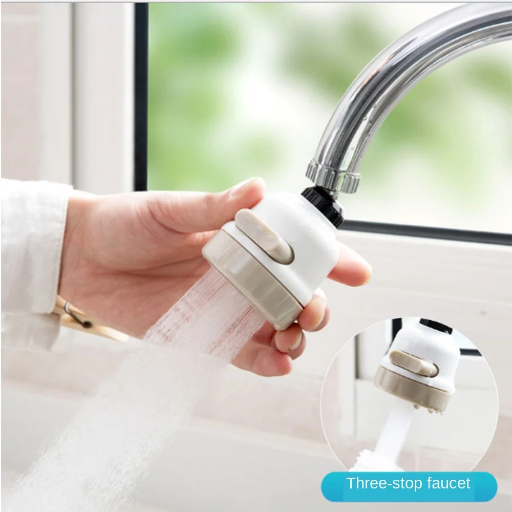 

Anti Splash Movable Faucet 360 ° Rotating Faucet Water-saving Filter Sprayer Kitchen Household Filtered Faucet Accessories Tool