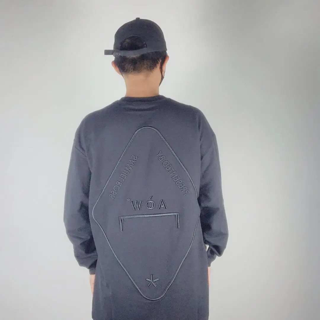 

19SS ACW Hoodies oversize embroidery 1:1 high quality A COLD WALL Pullovers men women Streetwear Hip Hop a cold wall Sweatshirts