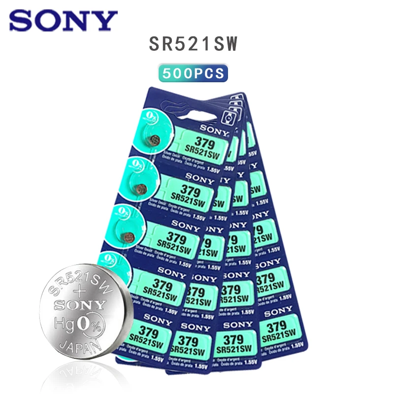 Аккумулятор для часов SONY Watch 500 В 1 55 SR521SW D379 SR63 V379 AG0 379 шт. | Электроника