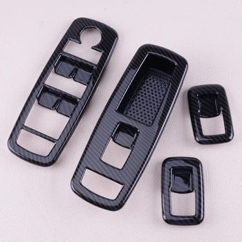 

Decoration 4Pcs Carbon Fiber Style Window Switch Panel Cover Trim Fit for Jeep Grand Cherokee 2014 2015 2016 2017 2018