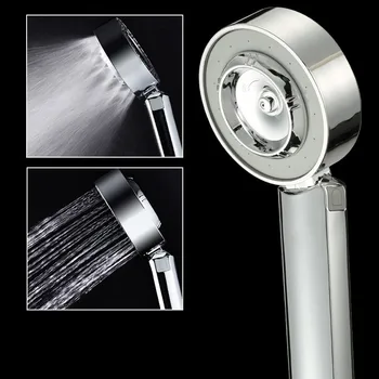 

Double-sided Shower Head Effluent Multi-function Flower Handheld Sprinkler Stainless Steel Hand-held Shower Head