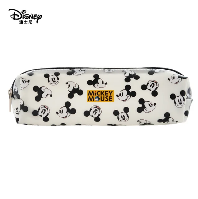 Disney estuche de Mickey Mouse para estudiantes, estuche de lápices con a rayas doradas, estuche de lápices con dibujos animados de Minnie|Estuches escolares| - AliExpress