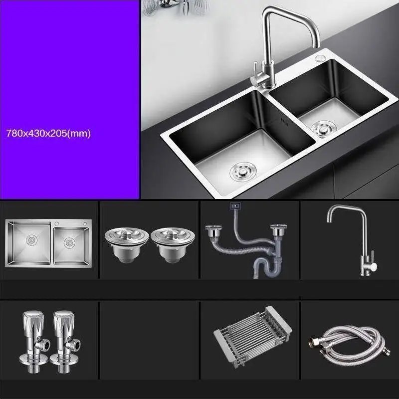 Number 8 Lavandino Umywalka Portable Gootsteen Evier Inox Cuba Para Kitchen Lavabo Pia Cozinha Fregadero De Cocina Dishwash Sink - Цвет: Number 8