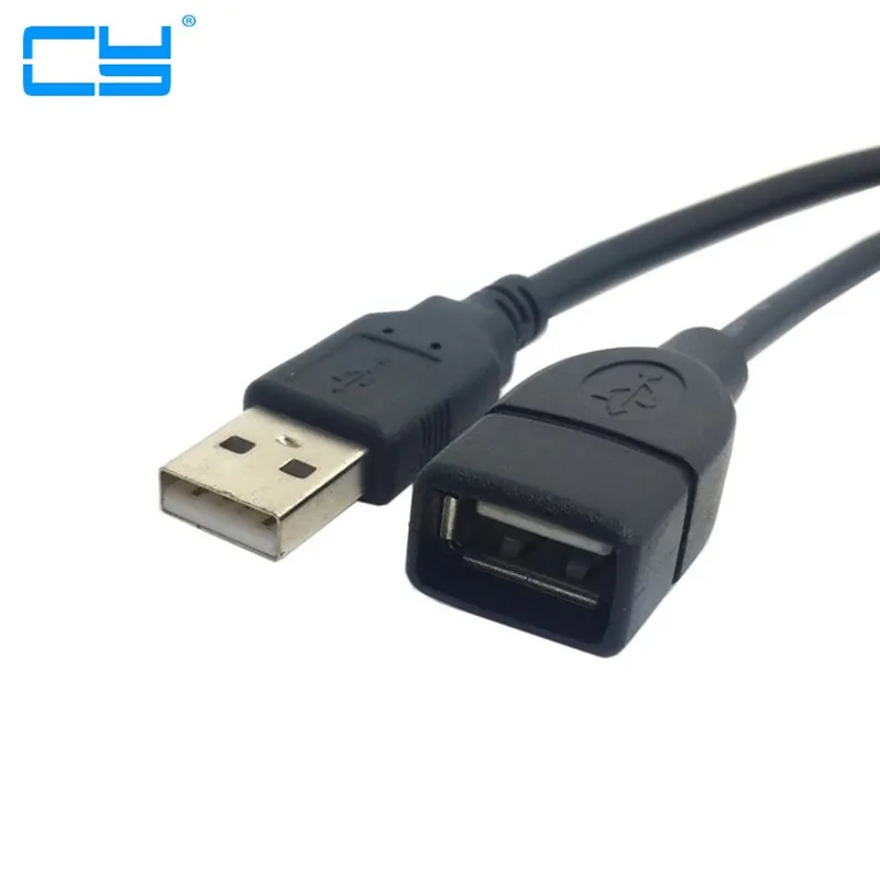 Удлинительный кабель 30 см 50 100 USB 2 0 A штырь-гнездо для сотового телефона