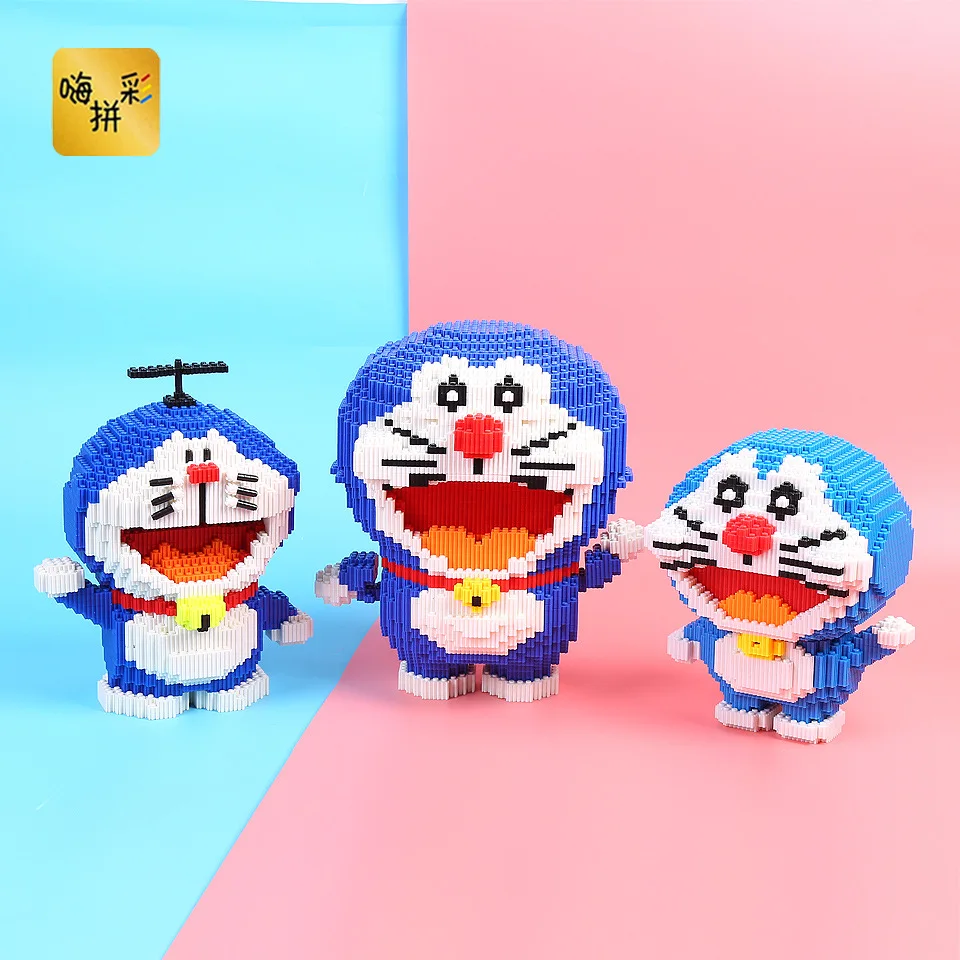 

Doraemon Building Blocks Toys LegoING Figures Cute DIY Anime Mini Legoing Figures Toys for Children Girls Boys Legoo Minifigures