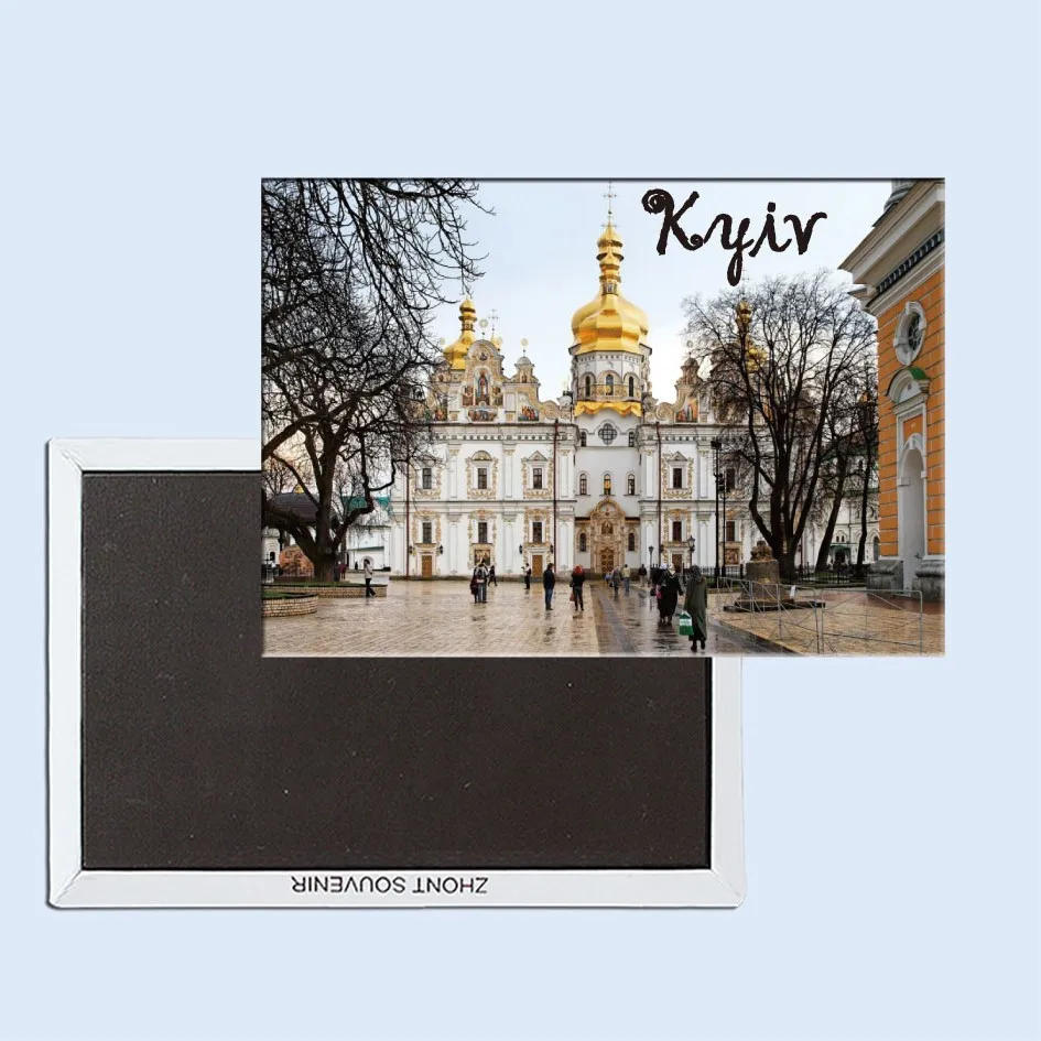 24461 Киева, Украина туристический сувенир магнитный холодильник магнит украшение дома специальный подарок для друга - Цвет: 24461