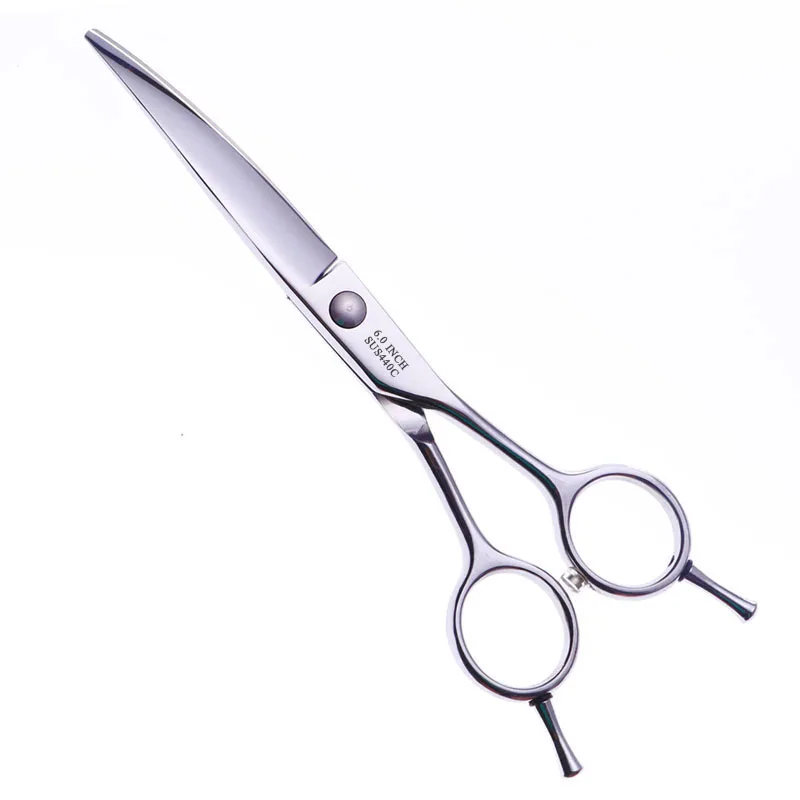 6 дюймов ножницы для домашних животных собак GroomingCurved вверх резки маникюрный набор для Животные ножницы для волос Japan440C