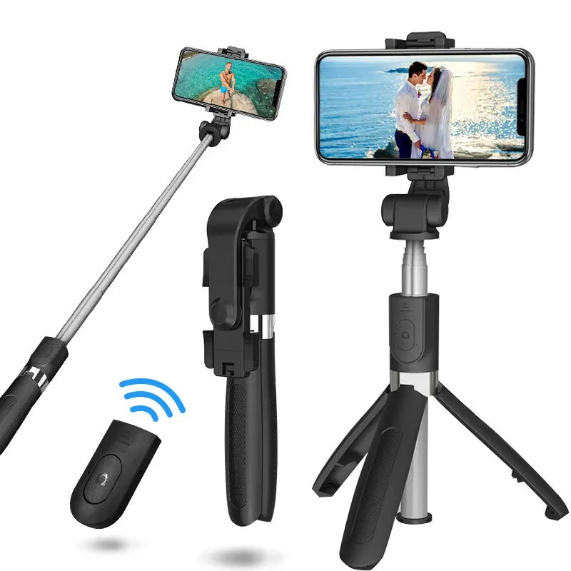 

2 in 1 Extendable selfie stick monopod Tripod for Cell Phone Bluetooth 4.0 Remote Shutter for xiaomi palo selfie stick tripod