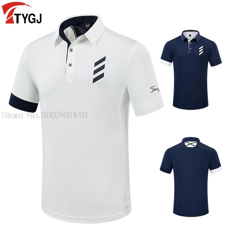 2020 Golf Shirt For Men Tshirt Golf Apparel Short Sleeve T Shirt Mens
