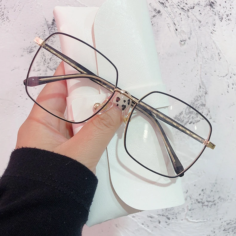 Anti Blue Light Glasses Frame Blocking Computer Glasses Women Men Retro Eyewear Frame Optical Myopia Spectacle Frame Eyeglasses (2)