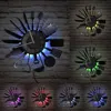 Cooking Set Wall Clock Knife Fork Spoon Vinyl Record Kitchen Home Decor Reloj De Pared Quartz Watch Zegar Scienny 4