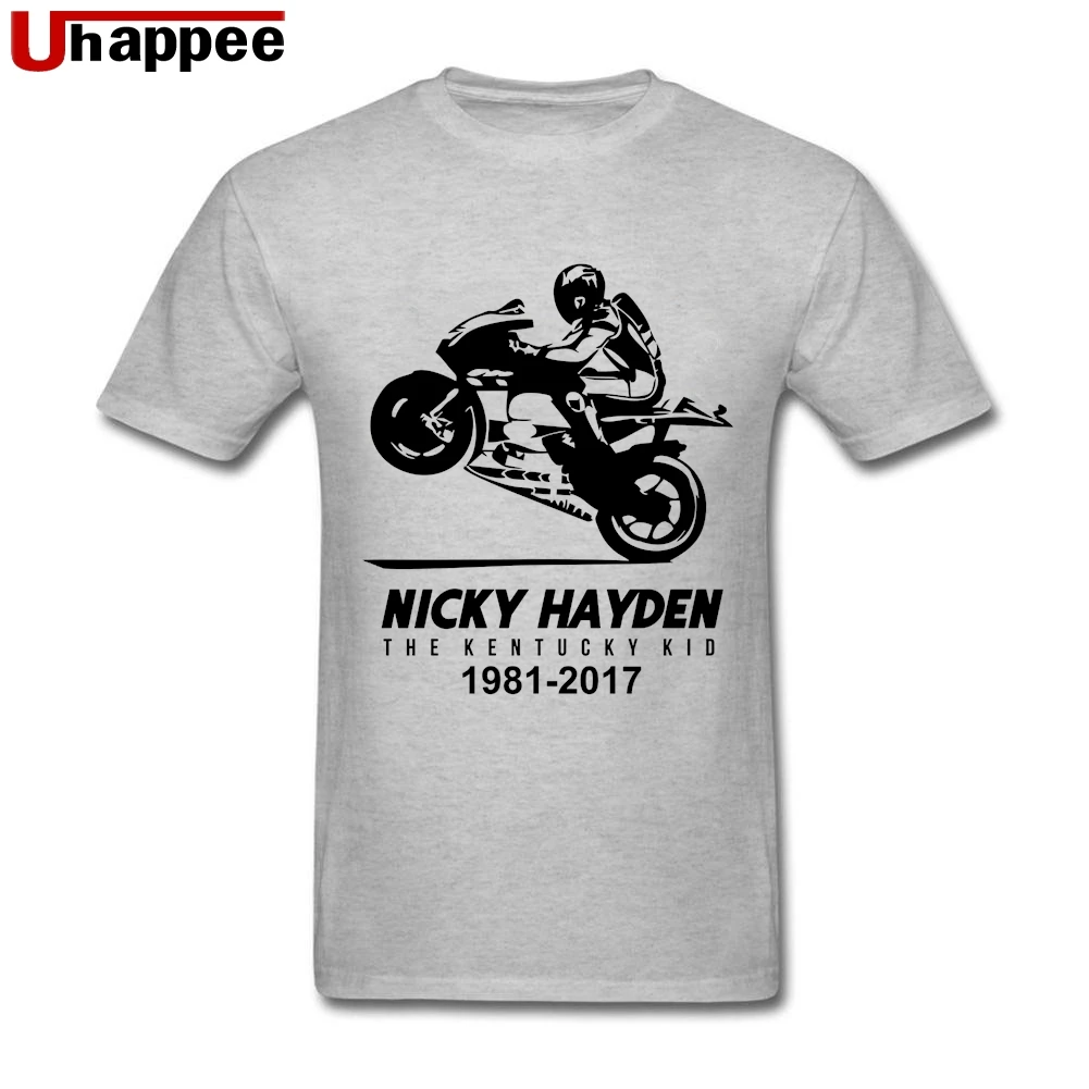 80s Стиль панк Rock1981 Ники Хэйден 69 топы, футболки Men'sItalia бренд короткий рукав подростков футболка для высоких мужчин - Цвет: Серый