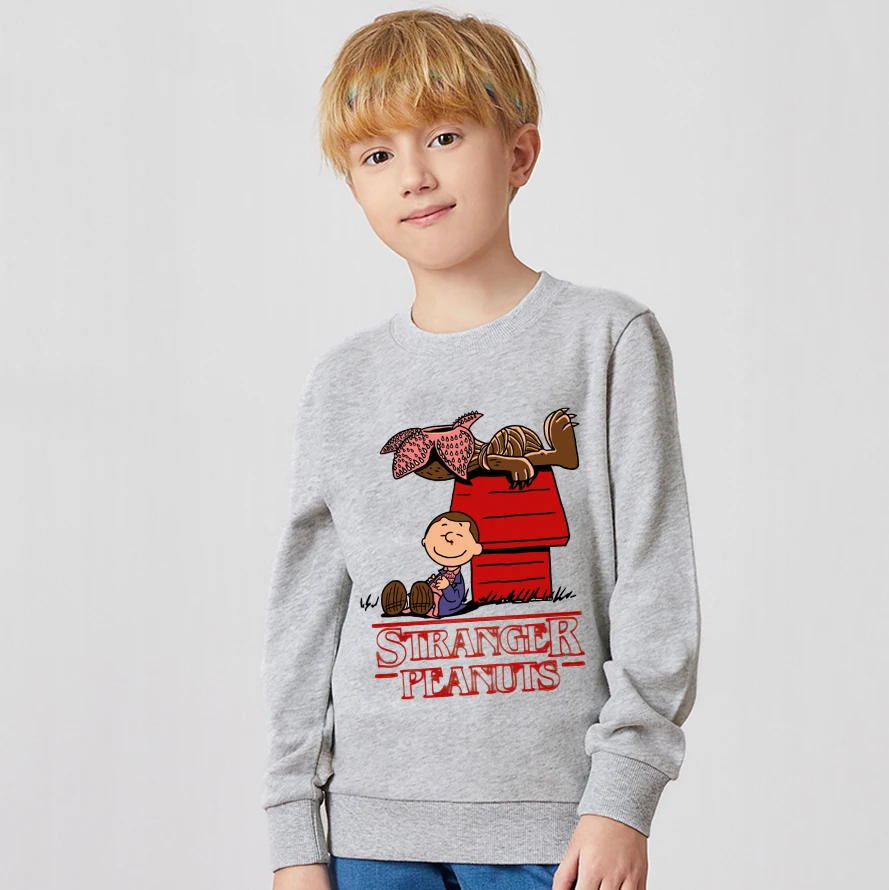 

Casual Spring Autumn Kids Long Sleeve T-Shirts Baby Boys New Stranger Things Sweatshirt Toddler Boy Shirt Children Clothes