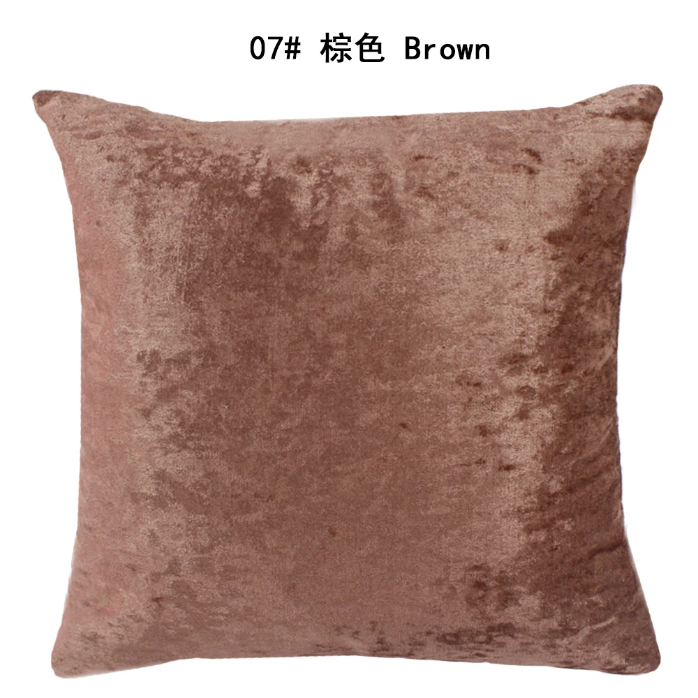 Free Shipping Custom 30*45 35*50 40*60cm Polyester Ice Velvet Cushion Covers HT-PIVBC-A