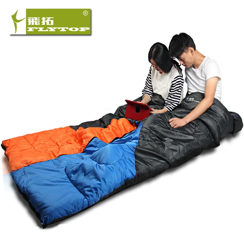 

FLYTOP Outdoor Sleeping Bag Envelope Adult Camping Spring, Autumn And Winter Sleeping Bag Siestas Joint Couples Sleeping Bag