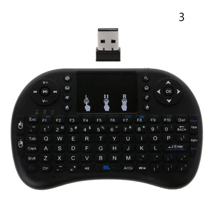 2,4 ГГц Беспроводная i8/i10 Сенсорная панель мини клавиатура Fly Air mouse для Android tv PS3/4 AS99