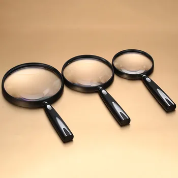 

Optical K9 Old Man Reading Magnifying Glass Handheld Magnifying Glass High-end Gift Magnifying Glass