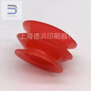 

Free shipping 100pieces red rubber sucker 021F013230 for Roland 300 700 machines