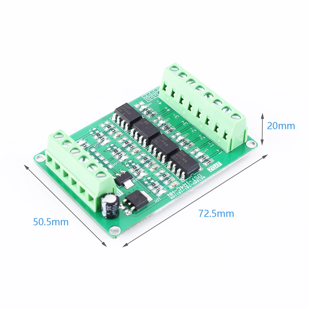 4Bit изолятор оптопары 6N137 кодировщик счетчик 3 V до преобразователь сигнала PLC