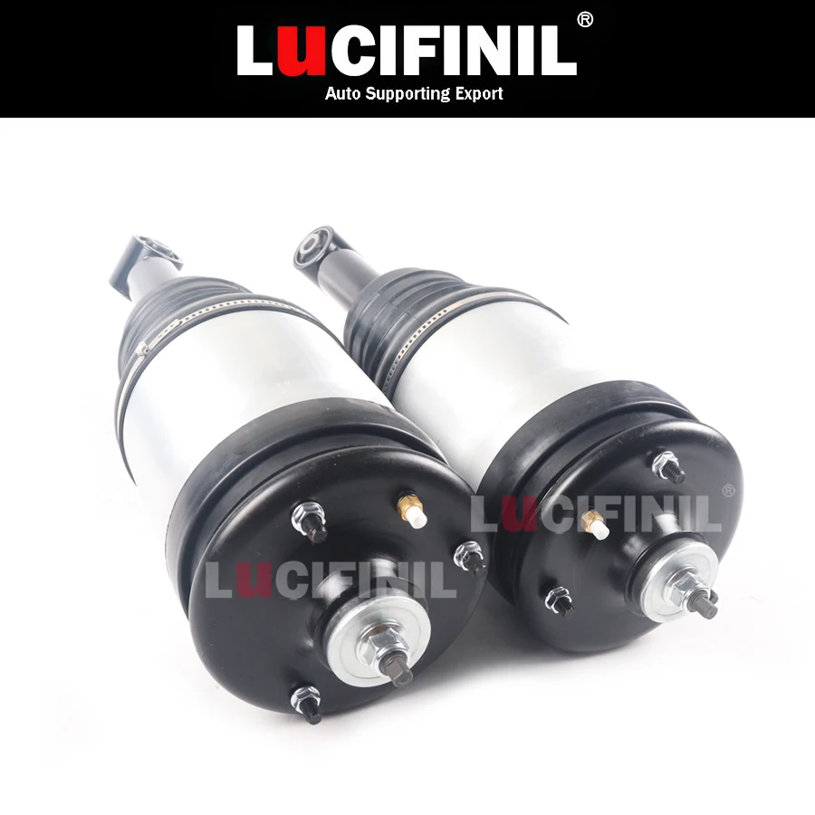 Lucifinil 2 Pcs Nuovo Molla Di Sospensione Dell'Aria Borsa Posteriore Puntoni Shock Absorber Fit Land Rover Lr3 Lr4 Discoverer 3 Rtd501090