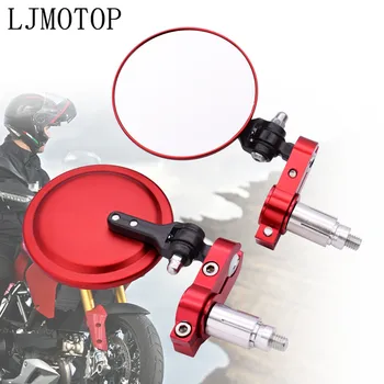 

22mm Motorcycle Aluminum Rear View Handle Bar End Side Rearview Mirrors For YAMAHA WR450F WR250R WR250X WR450 SEROW 225 250