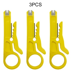 2021NEW 3pcs Mini Crimper Pliers Portable Wire Stripper Knife Cable Stripping Wire Cutter Tools Cut Line Pocket Multitool