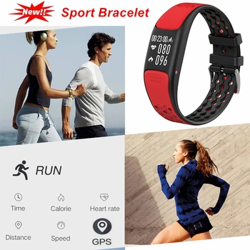 

2020 GPS Outdoor Sport Bracelet Heart Rate Sleep Monitor Activity Tracker Smartband IP68 Swimming Call Reminder Smart Wristband