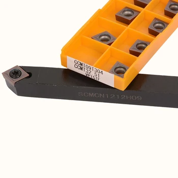 

Lathe Turning Tool CCMT09T304 VP15TF Boring Machining 10pcs 12x100mm Durable