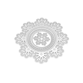 

Circle Edge Dies Metal Cutting Dies Lace Snow Craft Dies tag Dies Cut for Scrapbooking Photo Album Decorative Paper Cards Tool