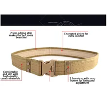 Камуфляж тактический ремень джунгли нейлон холст наружный ремень мужской ремень повседневный Простой ремень