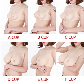 

A-H cup Artificial Silicone Breast Form Half-body Silicone Boobs Suiy CD TG Drag Queen HH Cup Big Fake Breast Forms