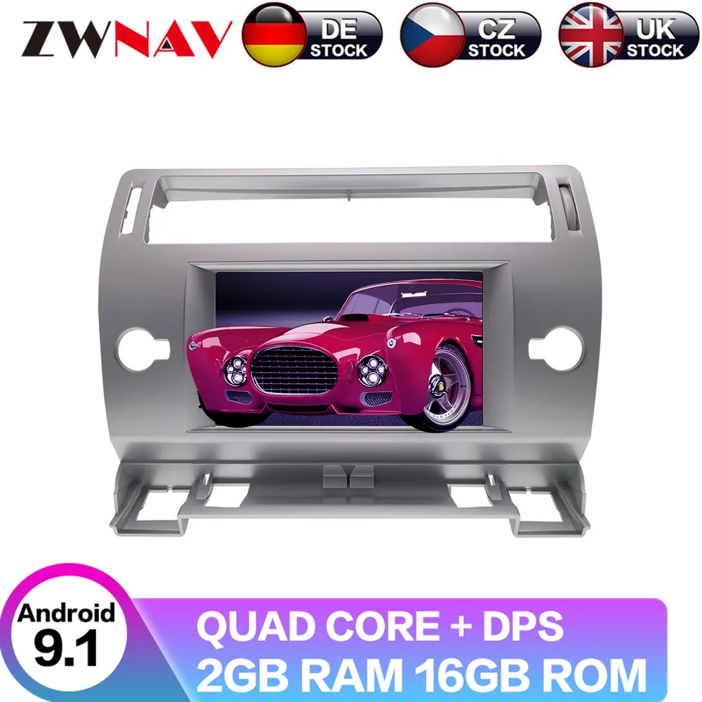 Best Android 9 8 Core 4+46 GB With DSP For Citroen C4 C-Triomphe C-Quatre 2005-2009 Car GPS Navigation Radio multimedia player DVD 0 Best Android 9 8 Core 4+46 GB With DSP For Citroen C4 C-Triomphe C-Quatre 2005-2009 Car GPS Navigation Radio multimedia player DVD 0
