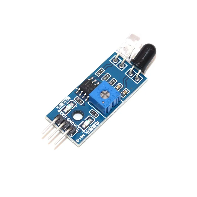 

IR Infrared Obstacle Avoidance Sensor Module for Arduino Smart Car Robot 3-Wire Reflective Photoelectric