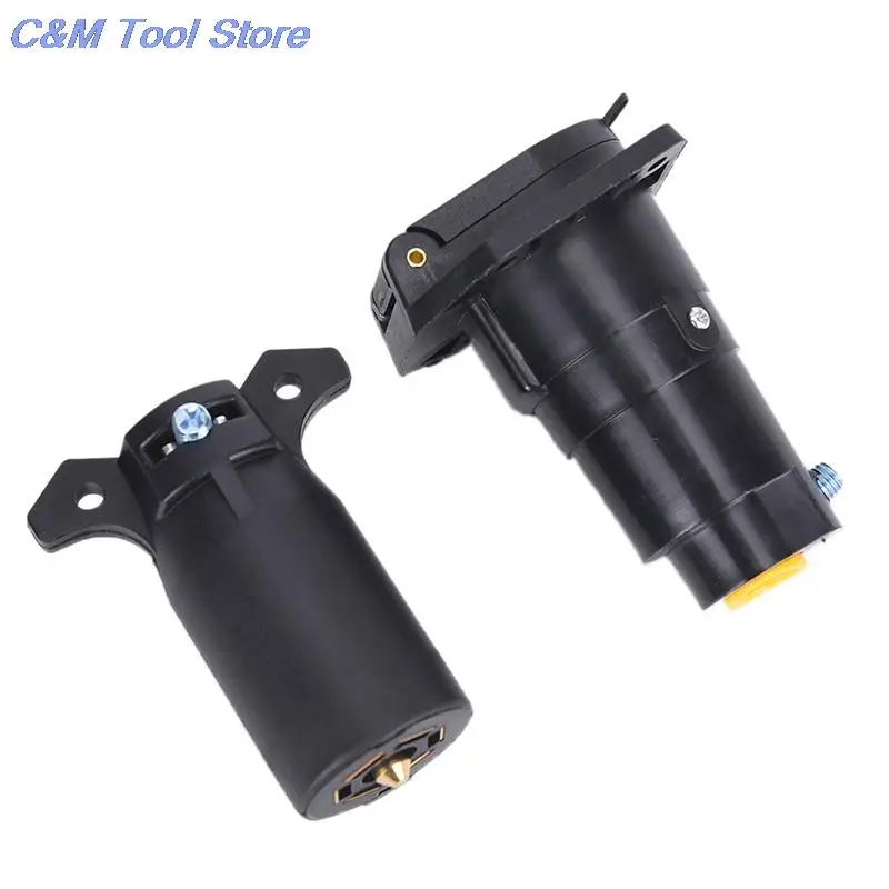 Trailer Adapter Plug Connector Tail Lights Brake Lights Connector Set 7