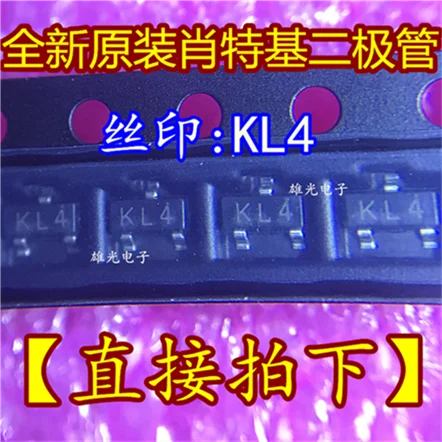 100 шт. BAT54S KL4 WV4 SOT23 100 = 15