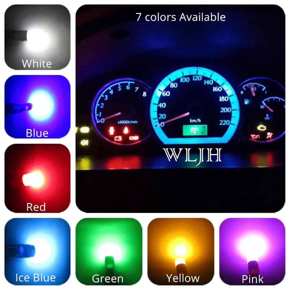Gauges Light Kit WLJH Bright White Instrument Panel Gauge Cluster