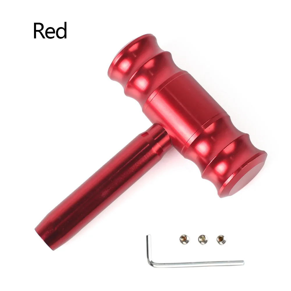 Universal Car Gear Shifter Control Rod Knob Manual Aluminum Alloy Racing Flight Aircraft Joystick Head Handle Shift Lever
