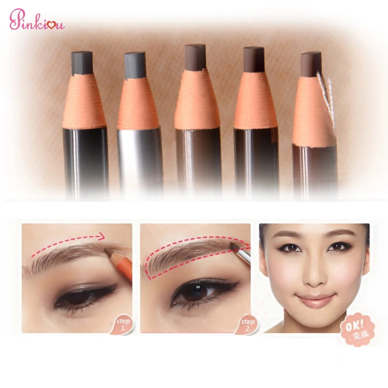 

10pcs Microblading Eyebrow Peel-off Pencil Marker Liner For Permanent Make up Beauty 5 Colors Soft Pencil Waterproof Cosmetics
