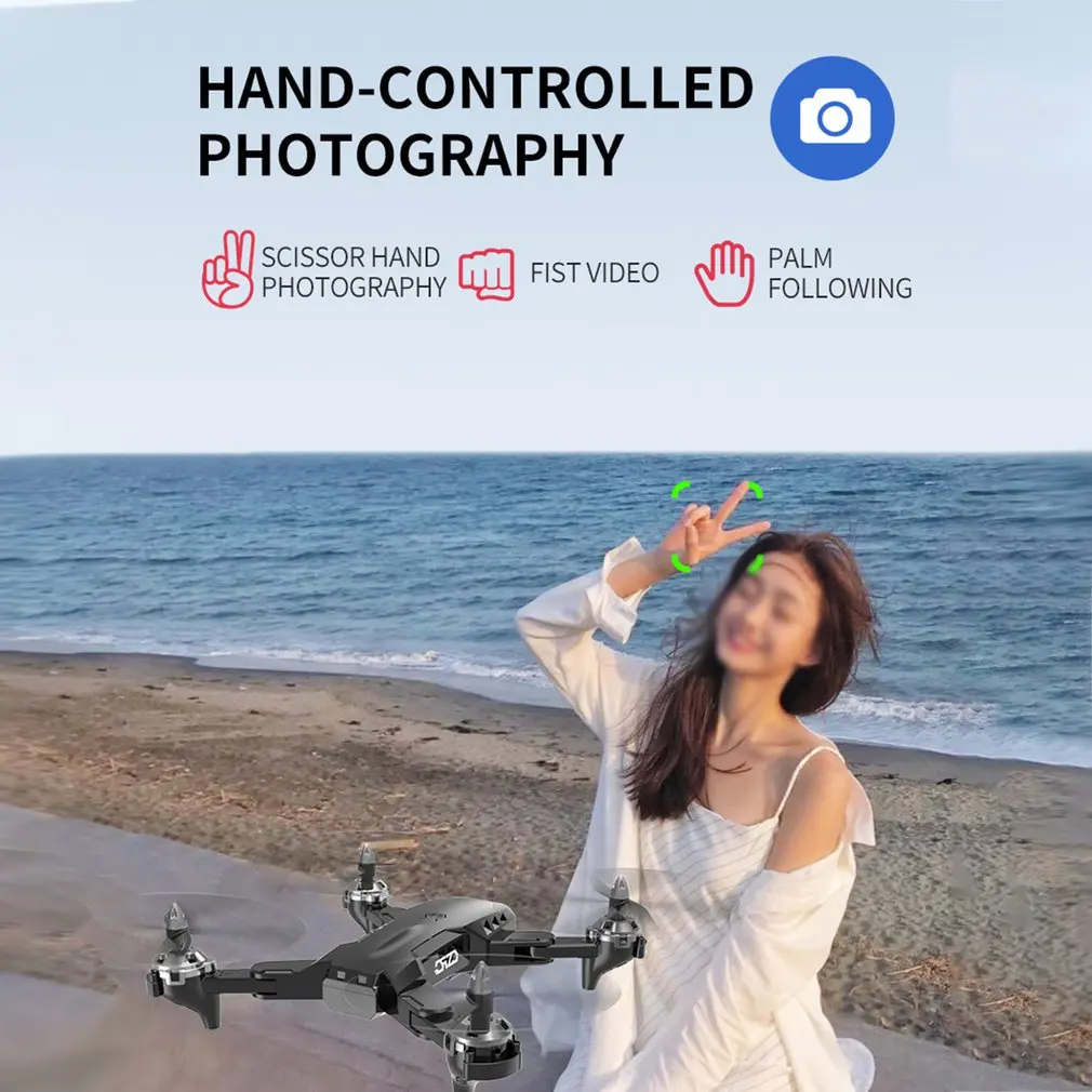 CS-7 gps складной Радиоуправляемый Дрон Безголовый режим с 5G 4K WiFi камерой Радиоуправляемый вертолет летательный аппарат радиоуправляемые игрушки