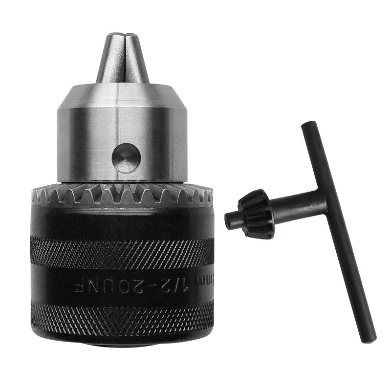 

High Quality 1.5-10mm Electric drill chuck Clamping range Driver Tool Accessories Keyless Adapter Impact Shank Drill Chuck Tools