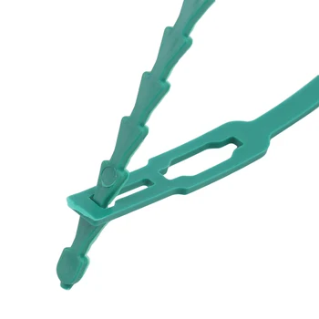 

Reusable Flexible Cable Ties Multi Functional Plastic Plants Restrained Growth Restraint Cable Ties